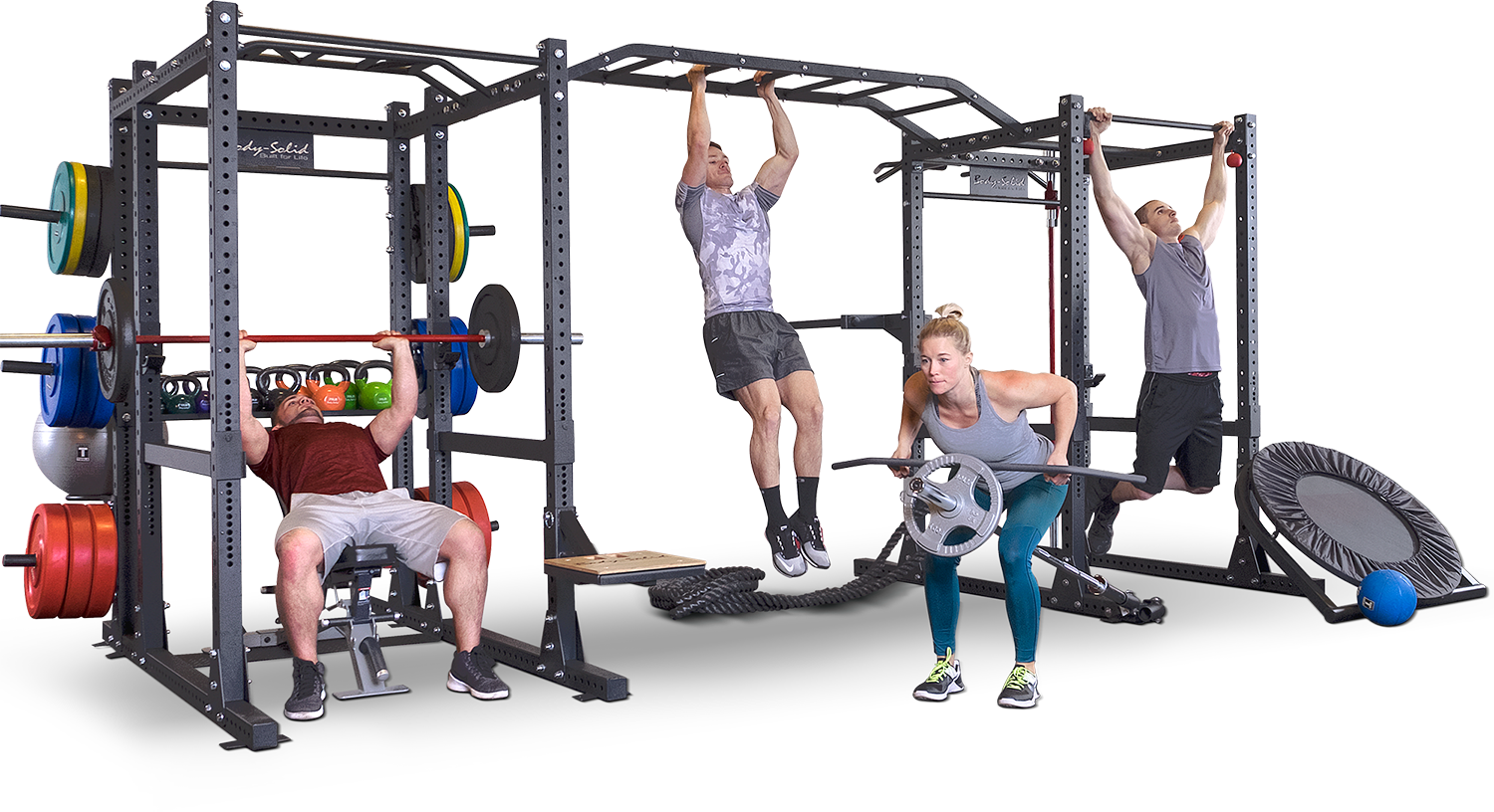 Body-Solid SPR1000 complete Power Rack